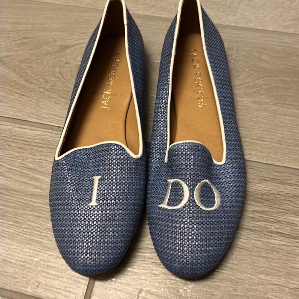 Jack rogers I do flats. Worn once. Bought previously on Poshmark.